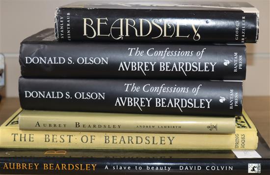 Six volumes on Aubrey Beardsley